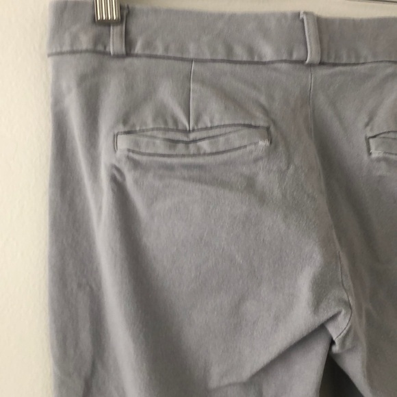 Banana republic light grey Sloan crop pants - Picture 5 of 5